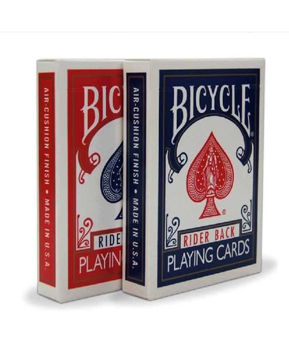 MyXL Originele Fiets Poker 1 DEK prijs Rood of Blauw Fiets Regelmatig Speelkaarten Rider Back 808 & Standaard Verzegelde Decks Magic Card