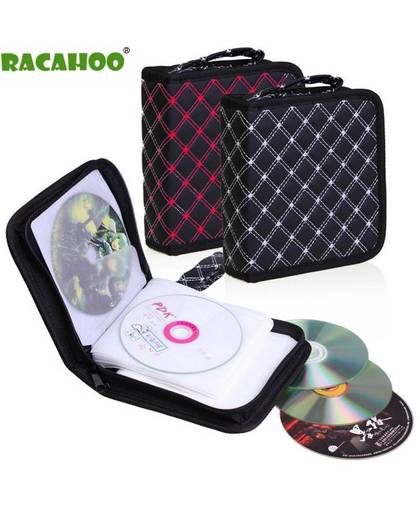 MyXL RACAHOO Stofdicht CD Case40 disc CD DVD Capaciteit Voor Thuis En Auto Opslag CD Pakket