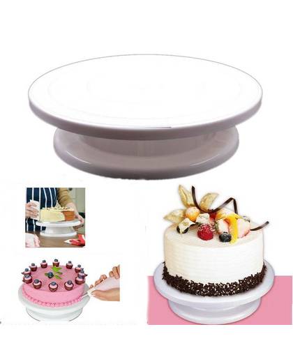 MyXL Taart Kwartelplaat Revolving Cake Sugarcraft Turntable Decoratie Stand Platform draaitafel Bakken Cake Tools EJ870264