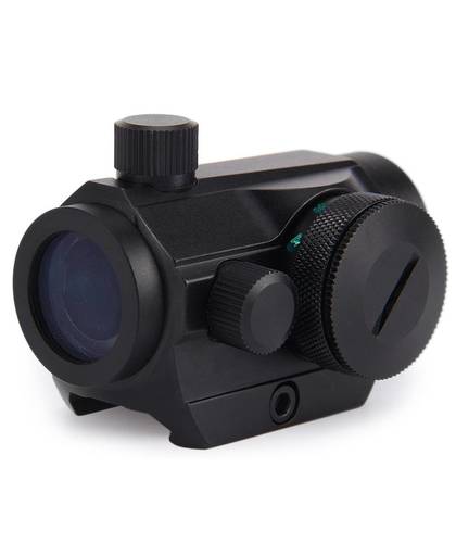 MyXL Rood Groen Micro Dot Richtkijker Riflescope Zwart Holografische Sight Rail Mount 20mm Zwart voor Jacht