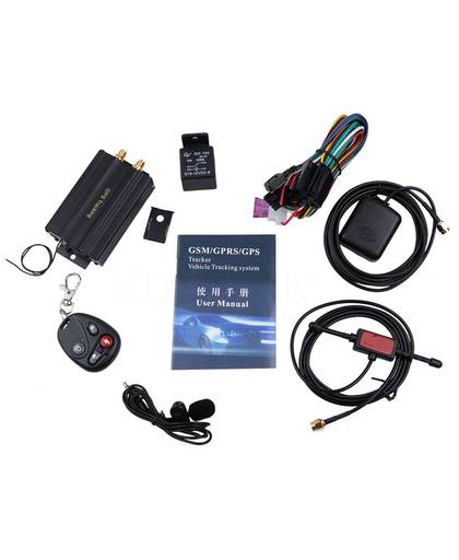 MyXL Auto GPS Tracker anti-diefstal Systeem GPS GSM GPRS Voertuig Tracker Locator TK103B met Afstandsbediening SD Sim-kaart