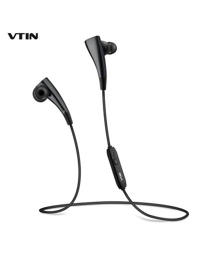 MyXL VTIN VBT005 Bluetooth 4.1 Hoofdtelefoon Magneet Controle Cirkel Hoofdtelefoon Noise Cancelling Oortelefoon w/Microfoon voor iPhone Samsung Xiaomi