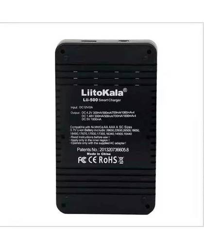 MyXL Liitokala lii-500 LED display lader voor 1.2 V/3 V/3.7 V/4.25 V 18650/26650/18350/16340/18500/AA/AAA lii-500 accu&#39;   liitokala