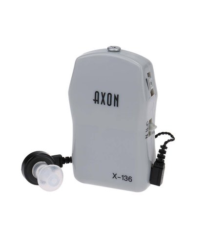 MyXL Gezondheid Pocket Mini In Ear Gehoorapparaat Geluidsversterkers met 2 Size Oordopje Volume Verstelbare Audiphone Luidspreker Deaf Aid X-136