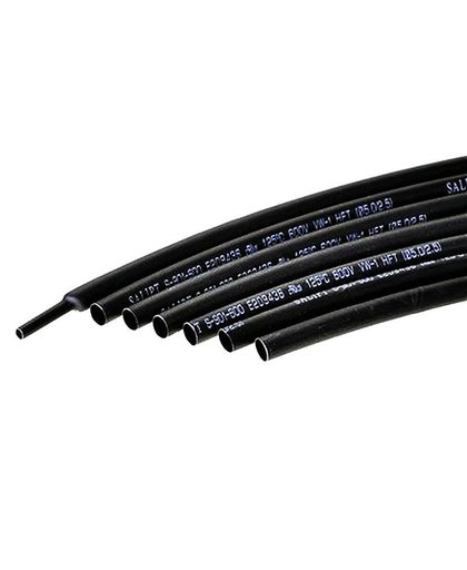 MyXL Freewarmtekrimpbare buis 200 STKS/SET 1mm 2mm 2.5mm 3mm 4mm 5mm Tubing Hoezen Wrap Wire Cable Kit