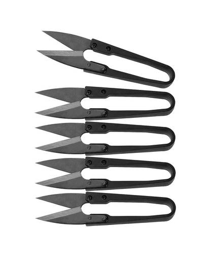 MyXL Textiel Schaar voor het Nauwkeurig Knippen van Stoffen Set van 5 Stuks