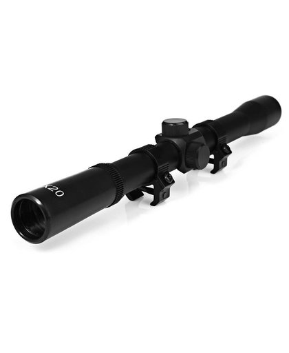 MyXL 4X20EG Tactical Riflescopes Air Rifle Optic Spotting Scopes Waarneming Telescoop Montage Mounts Hunting Sniper Scope