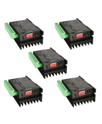 MyXL 5 STKS CNC Single Axis 4A TB6600 Stappenmotor Drivers Controller