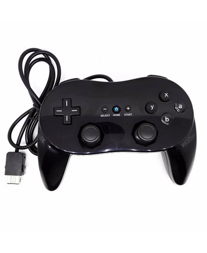MyXL Wit/Zwart Classic Wired Game Controller Gaming Pro Afstandsbediening Game Controller Gamepad Voor Nintendo Wii   TECTINTER