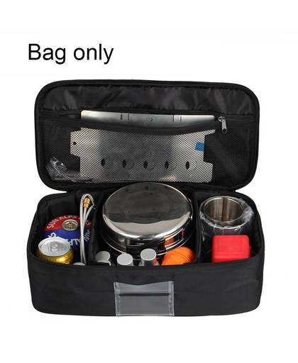 MyXL Outdoor picknick pakket kookgerei pakket gas tank anti-collision servies tas zelf rijden camping pakket