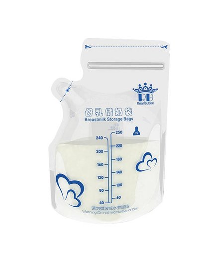 MyXL 30 Stks/pak Babyvoeding Opslag Moedermelk Opbergzakken Vriezer Grote maat 250 ml armazenamento de leite almacenaje leche BPA gratis