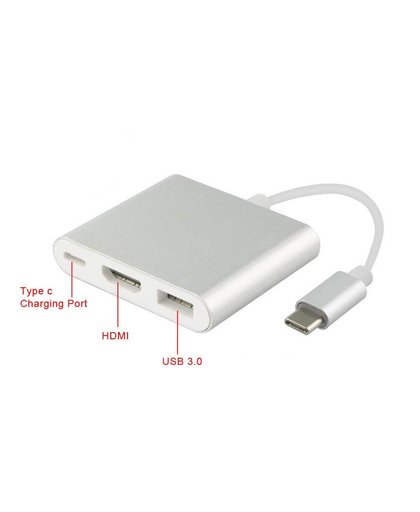 MyXL USB-C Male to Female USB HDMI Converter