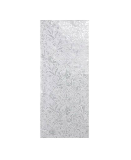 MyXL Handig 45x100 cm Privacy Statische Verwijderbare Glas Streep Frosted Bloem Thuiskantoor Venster Film Zelfklevende Decoratieve Films