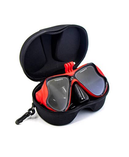 MyXL Zwemmen Snorkelen Duiken Goggle Scuba Masker Gehard Glas voor Go Pro Hero 6/5/4 GoPro SJCAM SJ4000 Xiaomi yi 4 k Action Camera