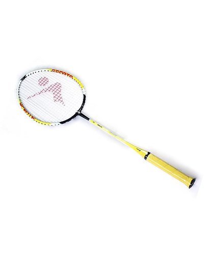 MyXL 1 Paar Regail 9158 Duurzaam Speed Badminton Racket Battledore Racquet met Draagtas voor Koppels Geel Kleur