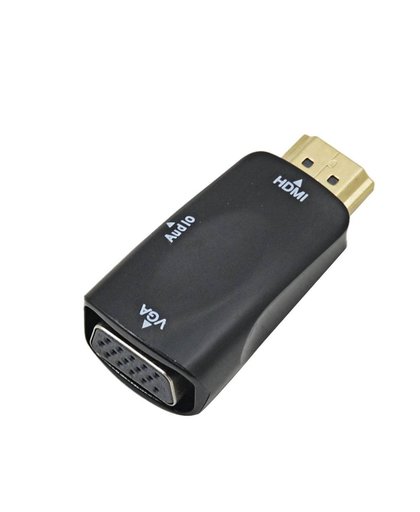 MyXL Man-vrouw voor HDMI VGA Converter Met Audio Kabel voor PC Laptop Tablet Ondersteuning 1080 P HDTV Adapter   TISHRIC