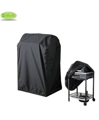 MyXL Zwarte kleur BBQ cover 72x52x110 H, waterdichte, dust ondoorlaatbaar Barbecue Grill cover, BBQ grill beschermhoes,