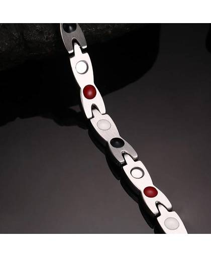 MyXL Vnox Twisted Gezonde Magnetische Armband voor Vrouwen Power Therapie Magneten Armbanden Armbanden 7.3&quot;   VNOX