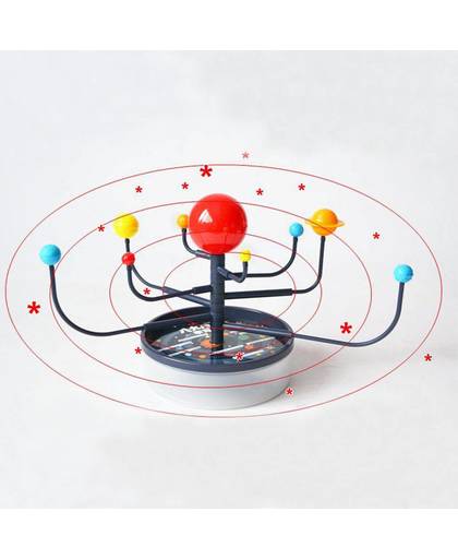 MyXL Kinderen Creatieve Grappig Populaire 3D Plastic Planeten Science Zonnestelsel Model Assembleren Speelgoed Onderwijs Speelgoed