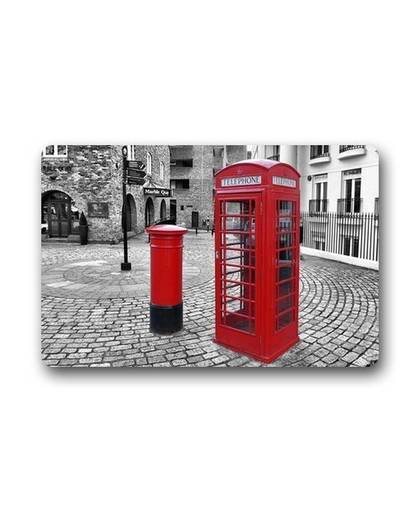 MyXL Geheugen Thuis Antieke Londen Rode Telefooncel Wasbaar Deurmat Gate Pad Indoor Bad Keuken Decor Gebied Tapijt