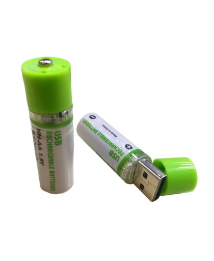 MyXL Centechia Goede Koop 2 Stks AA Batterij Nimh AA 1.2 V 1450 MAH Oplaadbare Batterij MH USB AA 1450 MAH
