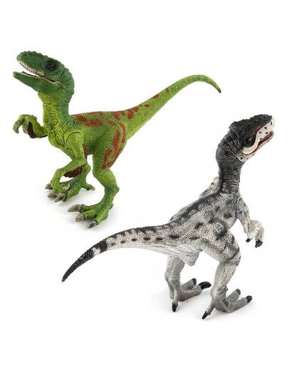 MyXL Jurassic Wereld Park Velociraptor Dinosaurus Actie & Speelfiguren Dier Collectional Model Leren Onderwijs# E