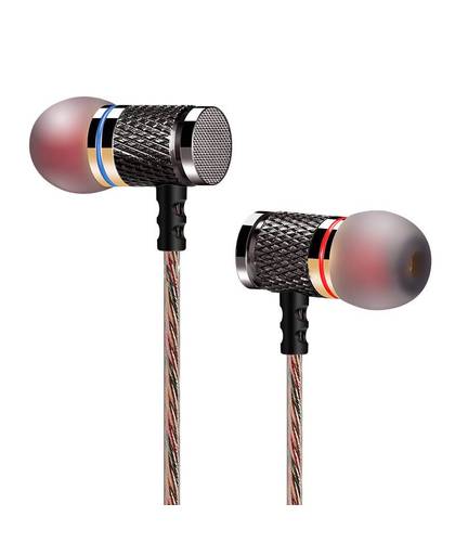 MyXL ED2 Professionele-Ear Oortelefoon Metalen Zware Bas Geluid Kwaliteit Muziek Oortelefoon High-EndHeadset fone de ouvido