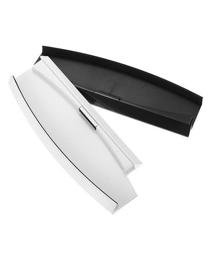 MyXL Speciale Aanbieding Zwart/Wit Kleur Verticale Stand Dock Base Voor Sony Playstation 3 Slim Console Voor PS3 2000 Serie   ShirLin