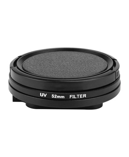 MyXL SCHIETEN Professionele 52mm Diameter UV Filter voor Gopro Hero 5 Zwart Edition Camera met Lens Cover Voor Go Pro Hero 5 Accessoires
