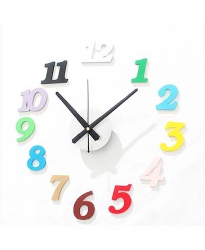 MyXL Saat Wandklok Duvar Saati Reloj de pared Digitale Muur klok Mute Kleurrijke Horloge moderne ontwerp Relogio de parede Horloge Murale