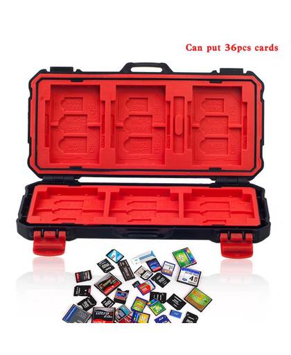 MyXL Geheugenkaart Case Houder winkel card box voor XQD SD CF MSD SIM NANO kaarten Waterdichte Anti-shock Opslag CASE Voor sony gopro camera