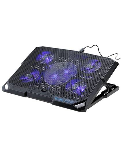 MyXL Draagbare USB Notebook Laptop Cooler Pad Cooling Base Chill Mat Radiator tot 2000 RPM voor Geen Meer Dan 15.6&quot;