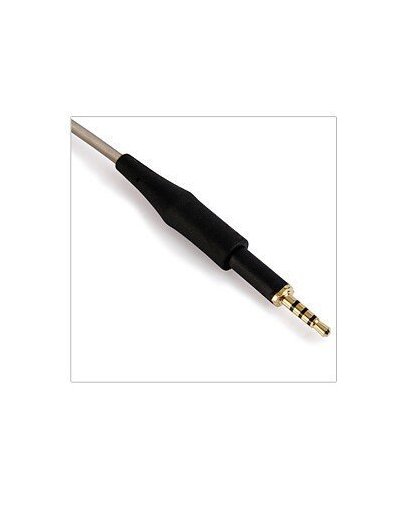 MyXL Earmax Zilver Vervanging Audiokabel Microfoon Afstandsbediening Voor * KG K450 K451 Q460 K452