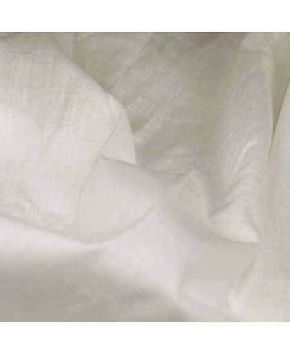 MyXL 100% katoen wit dunne little transparante stof textiel doek voor DIY handwerk jurk rok voering gordijnen tissue tela