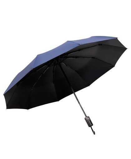 MyXL JESSEKAMM Automatische 10 Spaken 105 CM Compact Sterke Rain Paraplu Winddicht Zwart Coating UPF50 + Voor Gentle Grote