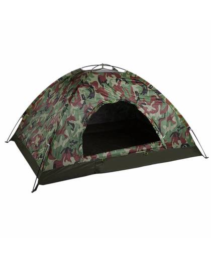 MyXL Outdoor Draagbare Enkele Laag Camping Tent Camouflage 2 Persoon Waterdichte Lichtgewicht Strand Vissen Jacht Tent Wigwam