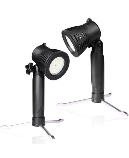 MyXL Fotostudio LED Kleine Licht 3800 K Of 5600 K Desktop Fotografie Schieten Draagbare hand Lamp Wit Geel Licht Geselecteerd