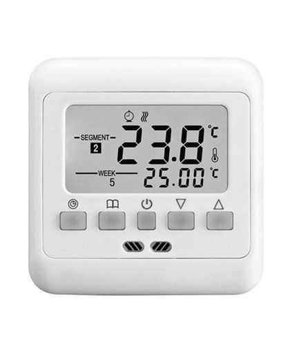 MyXL Digitale Thermostaat Wekelijkse Programmeerbare 16A Vloerverwarming Thermostaat Kamerthermostaat Thermometer