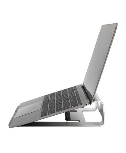 MyXL Aluminium Laptop Stand Houder Dock Bureau Pad Voor MacBook Pro Air Tablet Notebook Draagbare Metalen Laptop Cooling Pad Cooler Stand   S SKYEE