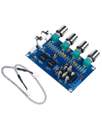 MyXL MLLSE NE5532 Stereo Voorversterker Tone Board 2 Kanaal Audio Versterker Board Module AA3840