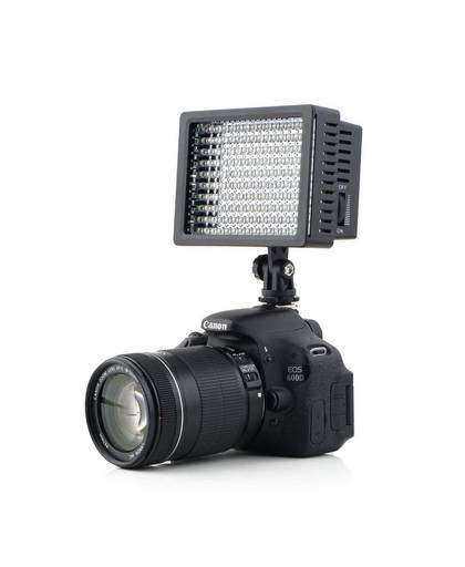 MyXL High Power Lightdow LD-160 160 LED Video Light Camera Camcorder Lamp met Drie Filters 5400 K