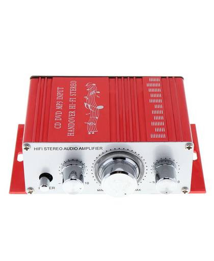 MyXL KENTIGEROverdracht Hi-Fi 12 V Mini Auto Versterker Stereo Audio Versterker Ondersteuning CD DVD MP3 Ingang voor motorfiets