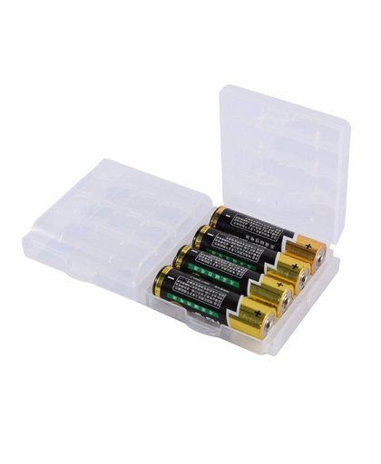 MyXL 10 Stks/partij Batterij Case Multifunctionele Transparante Hard Plastic Case Houder Opbergdoos Voor AA AAA Batterij