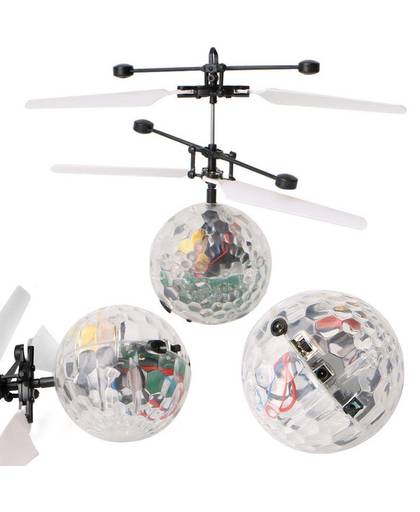 MyXL 5 Stks Kleurrijke Vliegende Bal LED Knippert Infrarood Inductie Helicopter Disco Magic Stage Lamp voor Kid 2 Stijlen