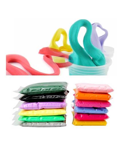 MyXL 24 stks Fimo Gekleurde Klei Polymeer Plasticine Boetseerklei Lucht Droog Playdough Licht DIY Zachte Creatieve Handgum Speelgoed Klei Voor Kids