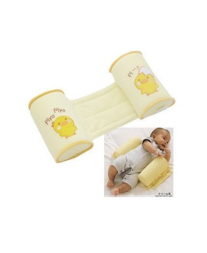 MyXL 1 Stuk Comfortabele Katoen Anti Roll Kussen Mooie Peuter Veilige Cartoon Sleep Head Standsteller Anti-rollover Baby Kussen
