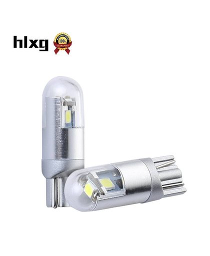 MyXL Hlxg 2 STKS W5W T10 LED Signaal Lamp 3030 168 194 Turn signaal Kentekenverlichting Klaring Lichten leeslamp 12 V 6000 K Wit