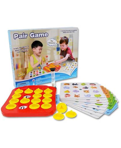MyXL Kinderen Memory Training Bijpassende Paar Spel Vroege Onderwijs Interactieve speelgoed Ouder kind link up schaken Speelgoed GYH