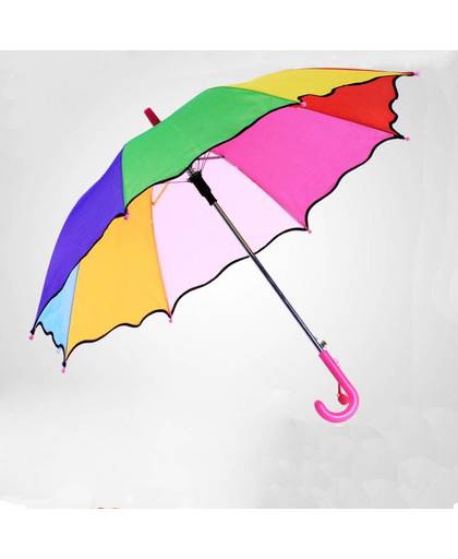 MyXL Kinderen Paraplu kids Paraguas Parapluie Lace Paraplu Parasol Sombrinhas e Guarda Chuva Amarelo Auto Regenboog Paraplu Vrouwen
