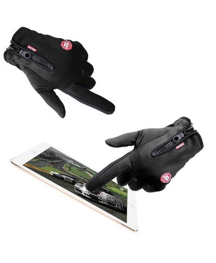MyXL Screen Touch Motorhandschoenen Bike Handschoenen Volledige Finger Warm Buitensporten Ml Xl